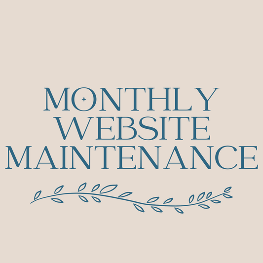 Monthly Website Maintenance