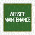 Website Maintenance