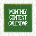 Monthly Content Calendar